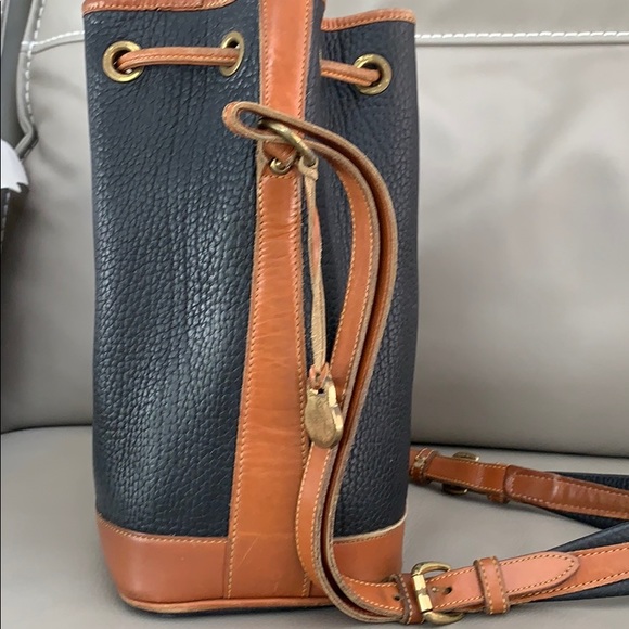Vintage Dooney & Bourke Saddle Bucket bag - Picture 3 of 7